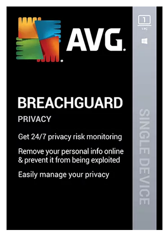 AVG BreachGuard 1 Year 1 PC Product Key - Click Image to Close